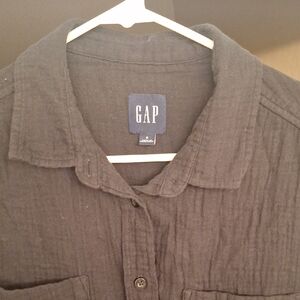 GAP Men's Charcoal Shirt Jacket
